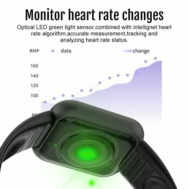 Y68 inteligentny zegarek mężcz – Smartwatch Instagram recenzja i cena