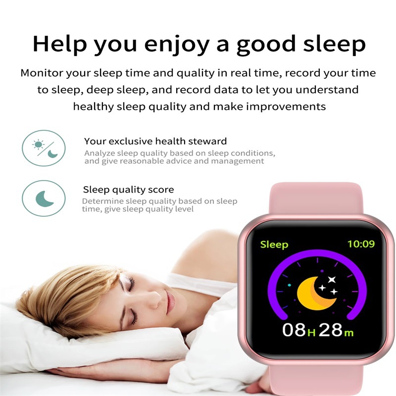 Y68 inteligentny zegarek mężcz – Smartwatch Instagram recenzja i cena