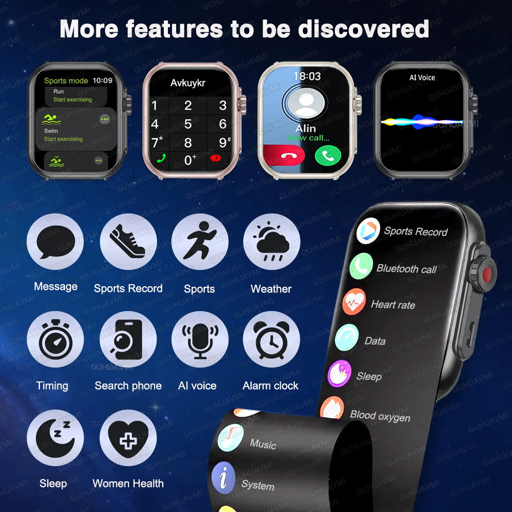 Dla IOS Watch Ultra 2 SE Mężcz – Smartwatch Instagram recenzja i cena
