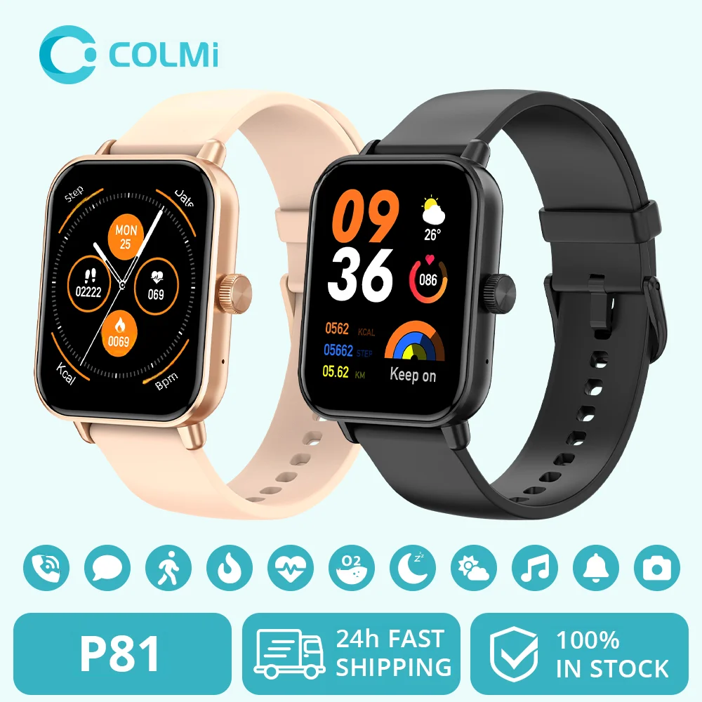 COLMI P81 Połączenia głosowe I – Smartwatch Instagram recenzja i cena