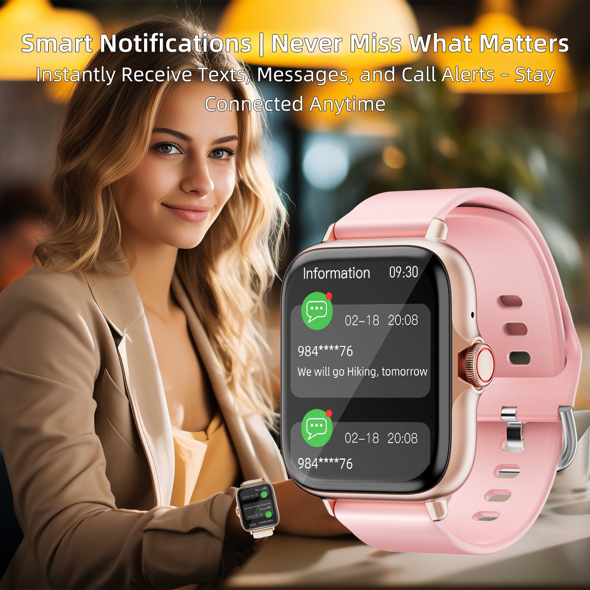 Smartwatch z funkcją połączeń  – Smartwatch Instagram recenzja i cena