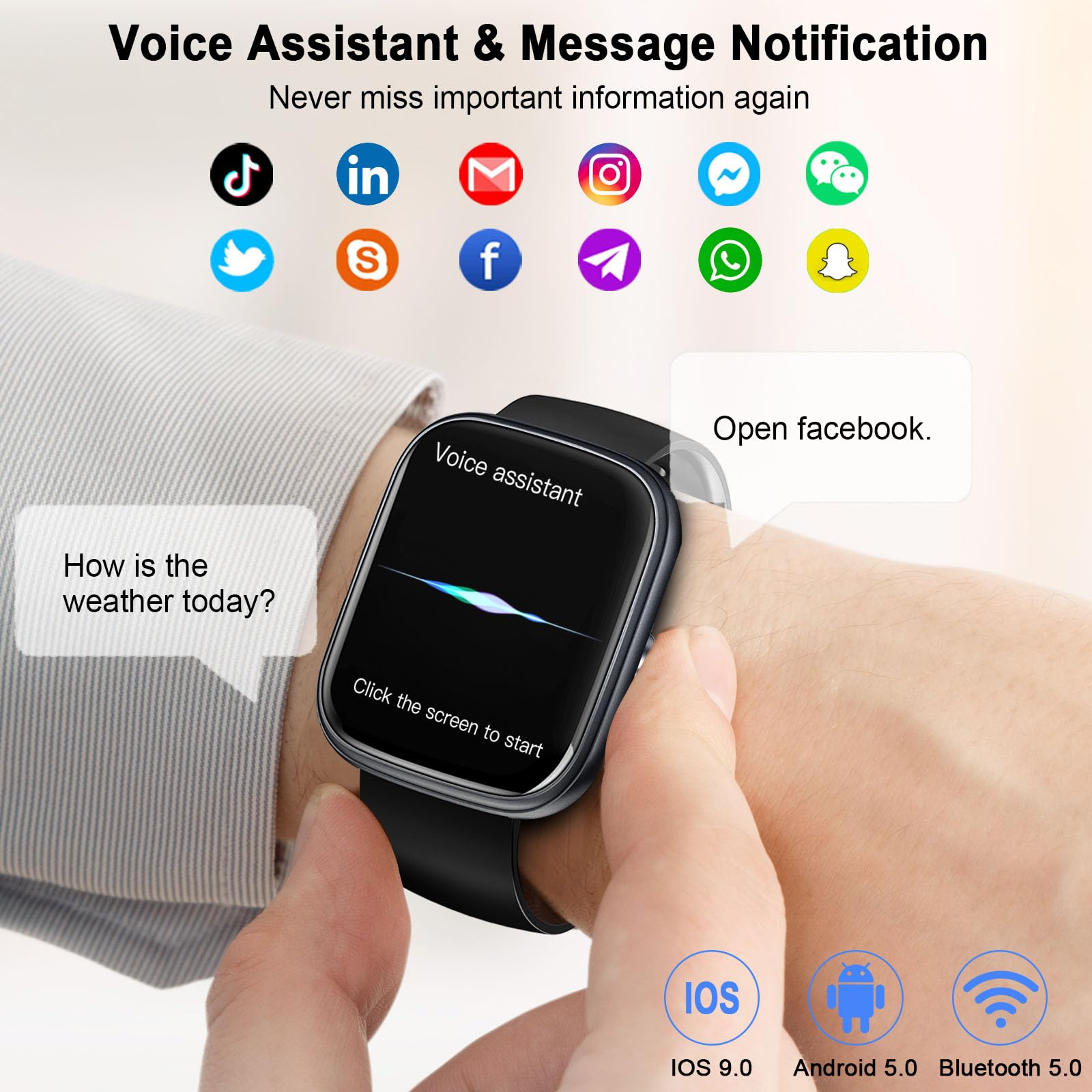 Inteligentny zegarek, intelige – Smartwatch Instagram recenzja i cena