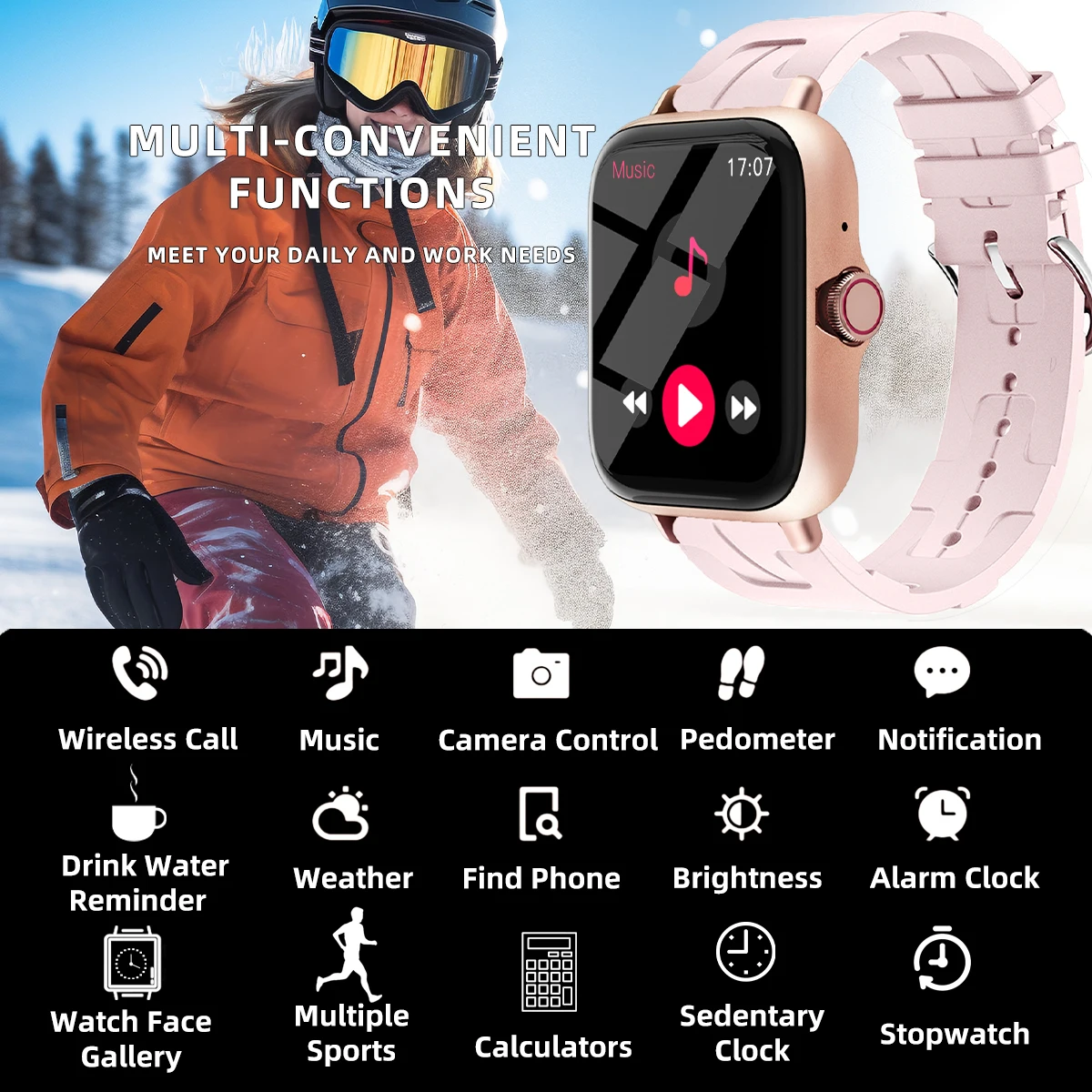 Mężczyźni kobiety inteligentny – Smartwatch Instagram recenzja i cena