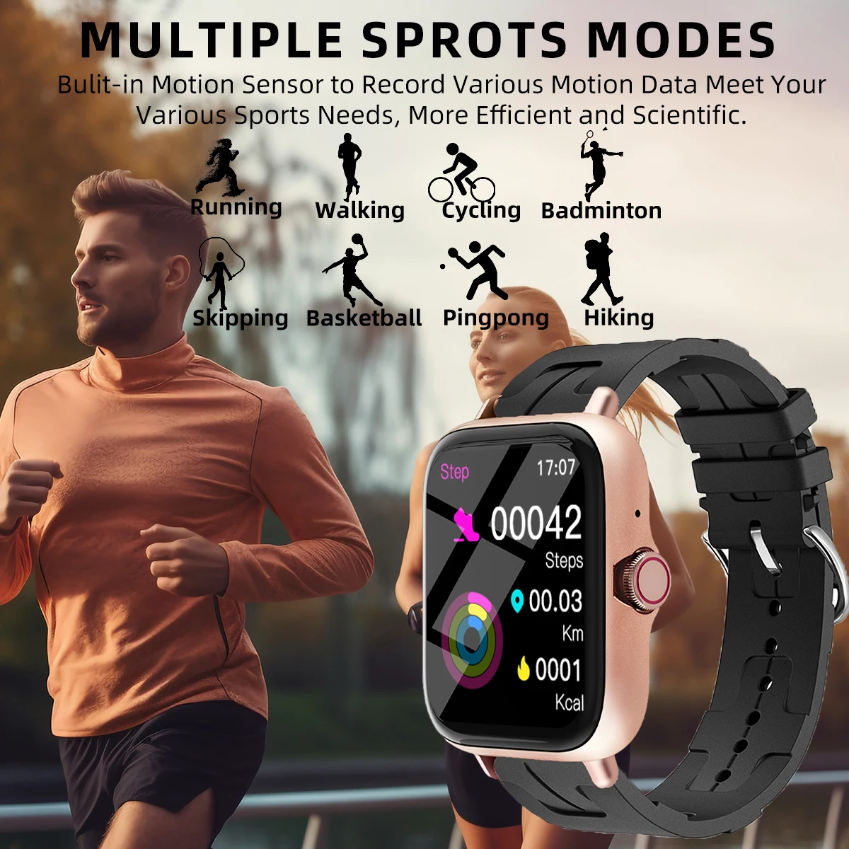 Mężczyźni kobiety inteligentny – Smartwatch Instagram recenzja i cena
