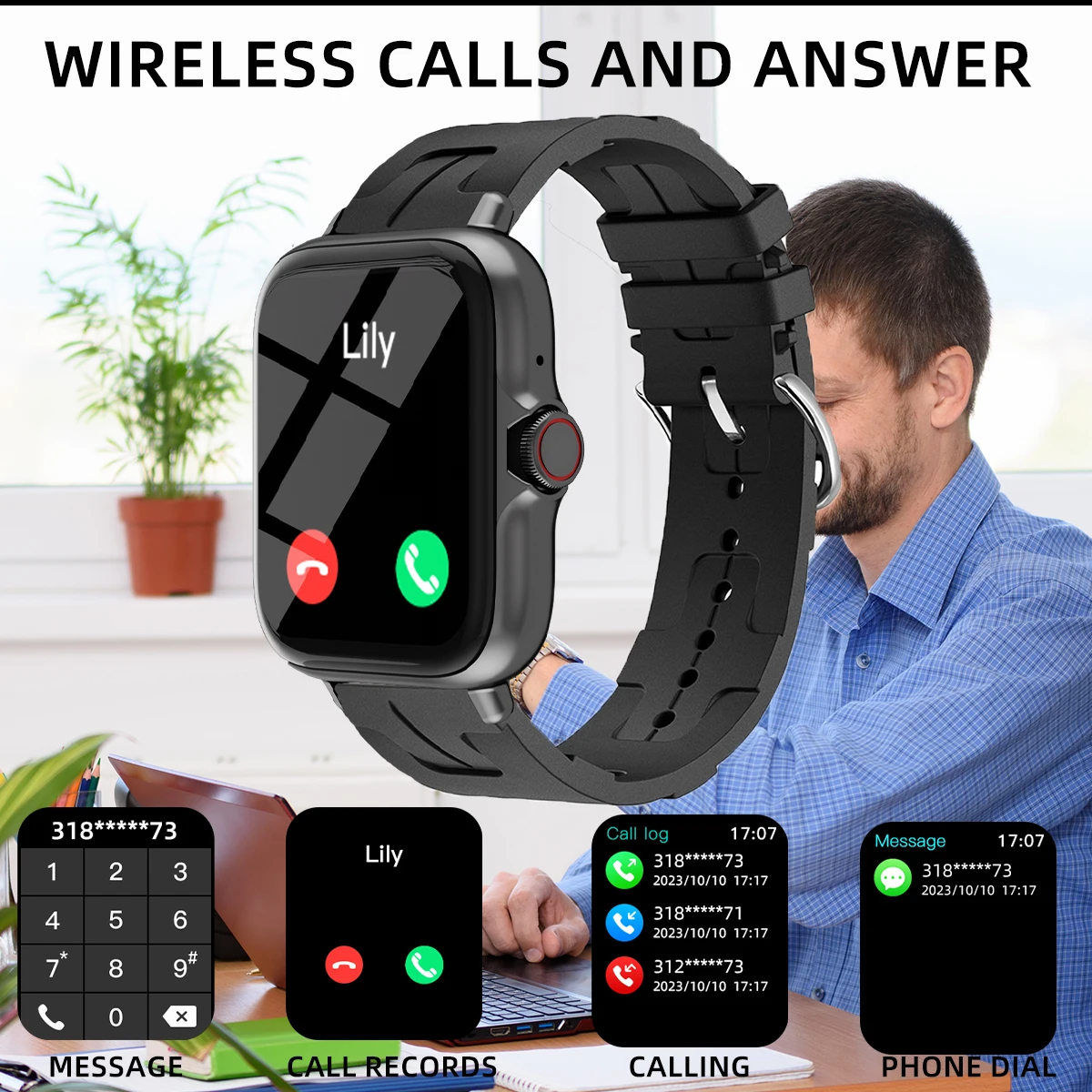 Mężczyźni kobiety inteligentny – Smartwatch Instagram recenzja i cena